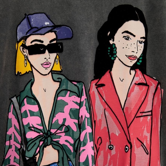 Zara Graphic T-Shirt - Picture 4 of 8